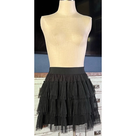 Elan Tulle Mini Skirt M - Picture 2 of 9